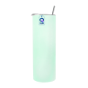 Vaso Skinny de Acero Inoxidable Térmico 20oz con Popote Fotoluminiscente