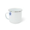 Taza / Pocillo de Peltre Filo Plata 10oz
