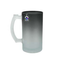 Tarro de Vidrio Cervecero 16oz Mágico – Esmerilado
