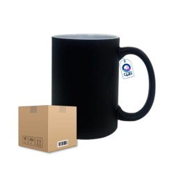 Taza de Cerámica 15oz Mágica con Base Recta Caja con 36 piezas