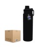 Botella Deportiva Aluminio 750ml Aro para Grabado Laser (Caja 50pz)