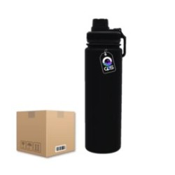 Botella Deportiva Aluminio 750ml Aro para Grabado Laser (Caja 50pz)