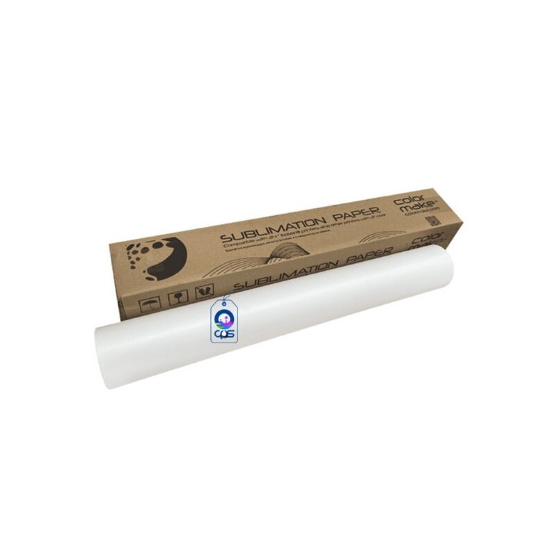 Papel para Sublimar en Rollo 44″ x 100m 80g Secado Rápido Light Color Make