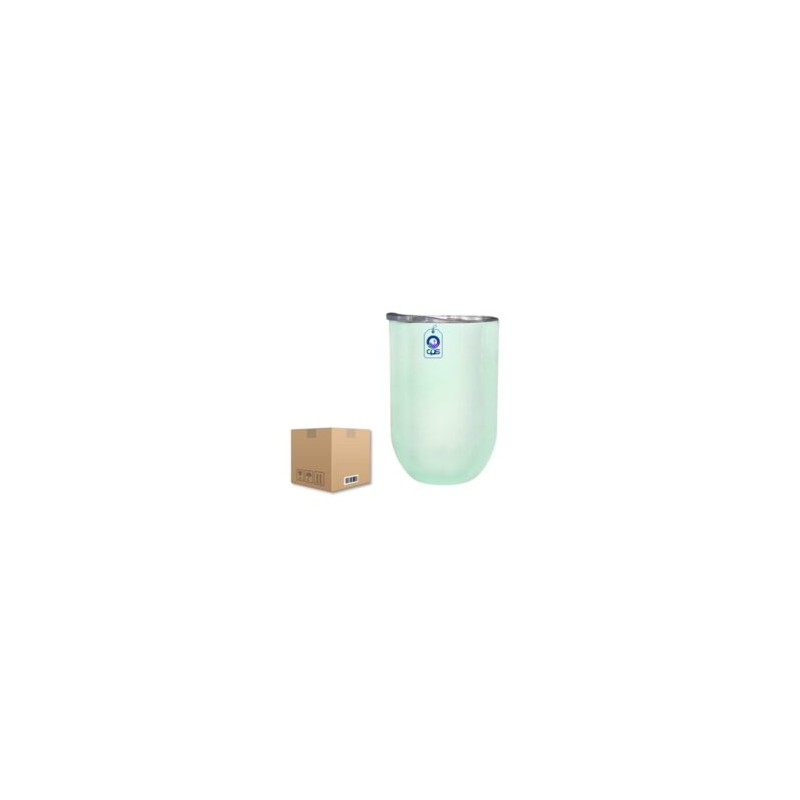 Vaso Mérida de Acero Inoxidable Térmico Caja con 50 piezas Fotoluminiscente