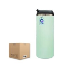 Vaso de Acero Inoxidable Fotoluminiscente Térmico 450ml Caja con 50 piezas