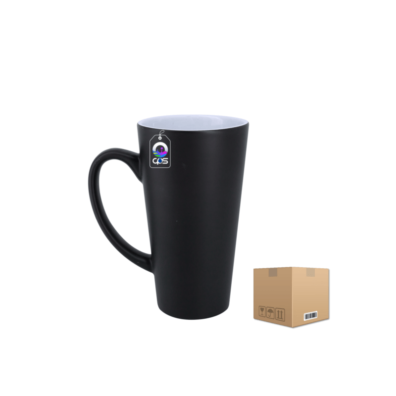 Taza de Cerámica Cónica 17oz Mágica Caja con 24 piezas