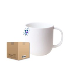 Taza de Cerámica 11oz Base Redonda Caja con 36 piezas