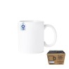 Taza de Cerámica 11oz Blanca Calidad «AAA» Color Make Caja con 36 piezas