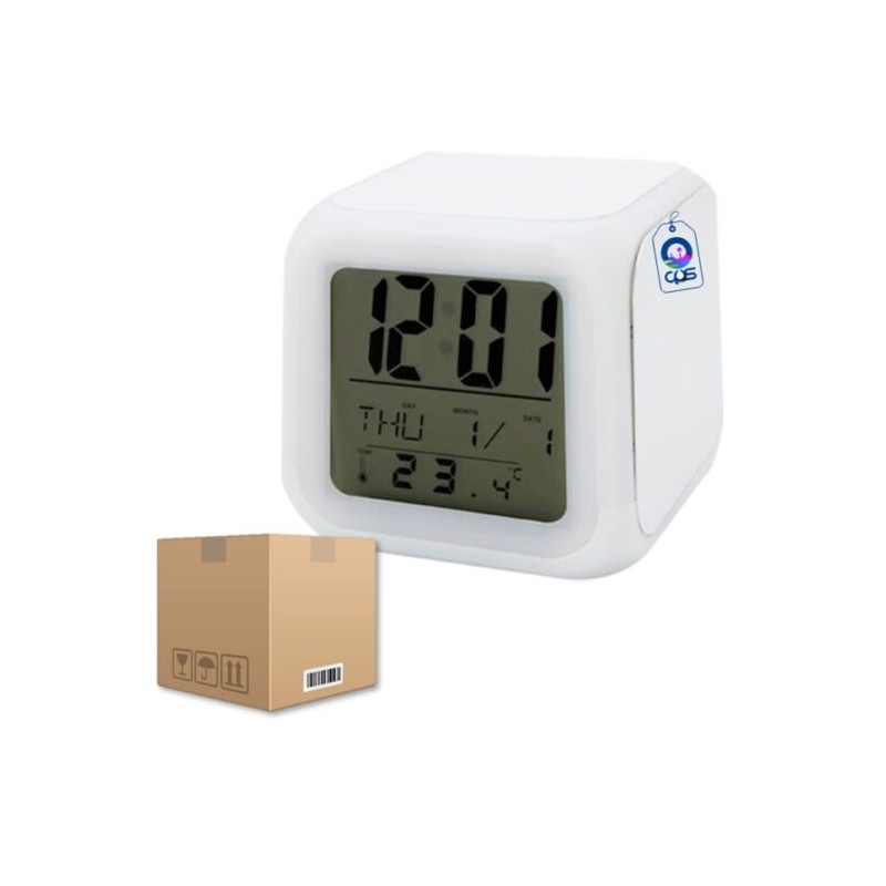 Reloj Despertador Digital Caja con 10 piezas