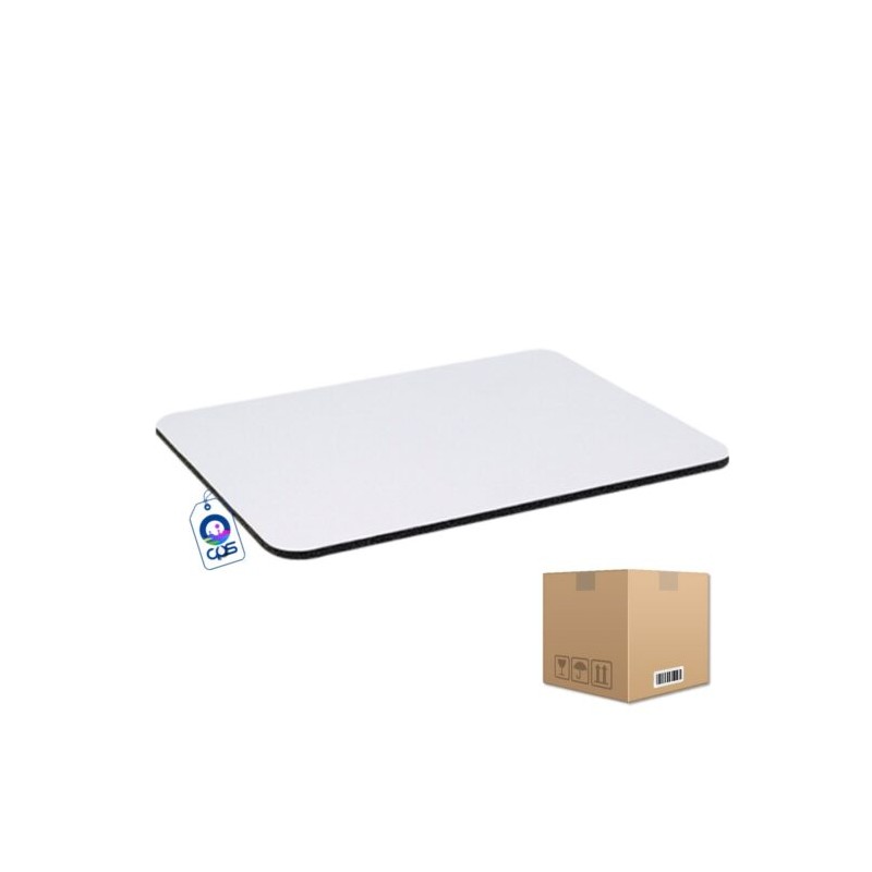 Mouse Pad de Neopreno Rectangular 20cm x 24cm x 2mm Caja con 200 piezas