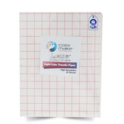 Papel Transfer Colores Claro Hoja