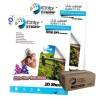 Papel Fotográfico Alto Brillo con Adhesivo 135g Paquete con 50 Hojas Caja con 20 paquetes