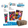 Papel Fotográfico Alto Brillo 210g Paquete con 50 Hojas Caja con 20 paquetes