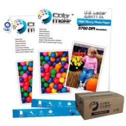 Papel Fotográfico Alto Brillo 210g Paquete con 50 Hojas Caja con 20 paquetes