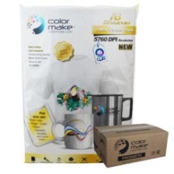 Papel para Sublimar A3 100g Secado Rápido Premium Paquete con 100 Hojas Color Make Caja con 10 paquetes