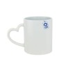 Taza de Cerámica 11oz Asa de Corazón