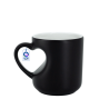 Taza de Cerámica 10oz Mágica Asa de Corazón