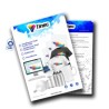 Papel para Sublimar A4 100g Secado Rápido Paquete con 100 Hojas Tinec
